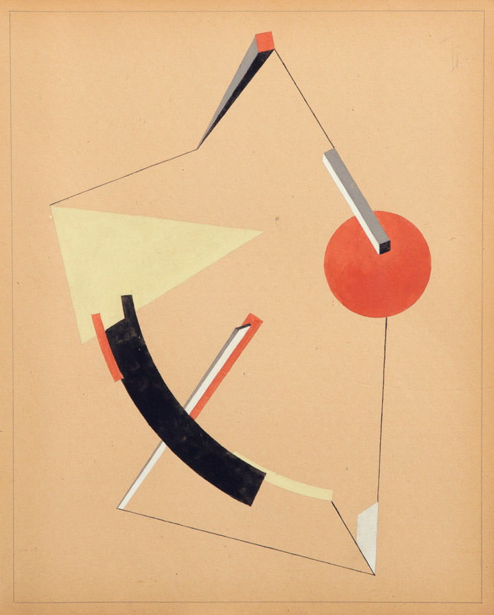 El Lissitzky, Raumkomposition, Galerie Malte Frank